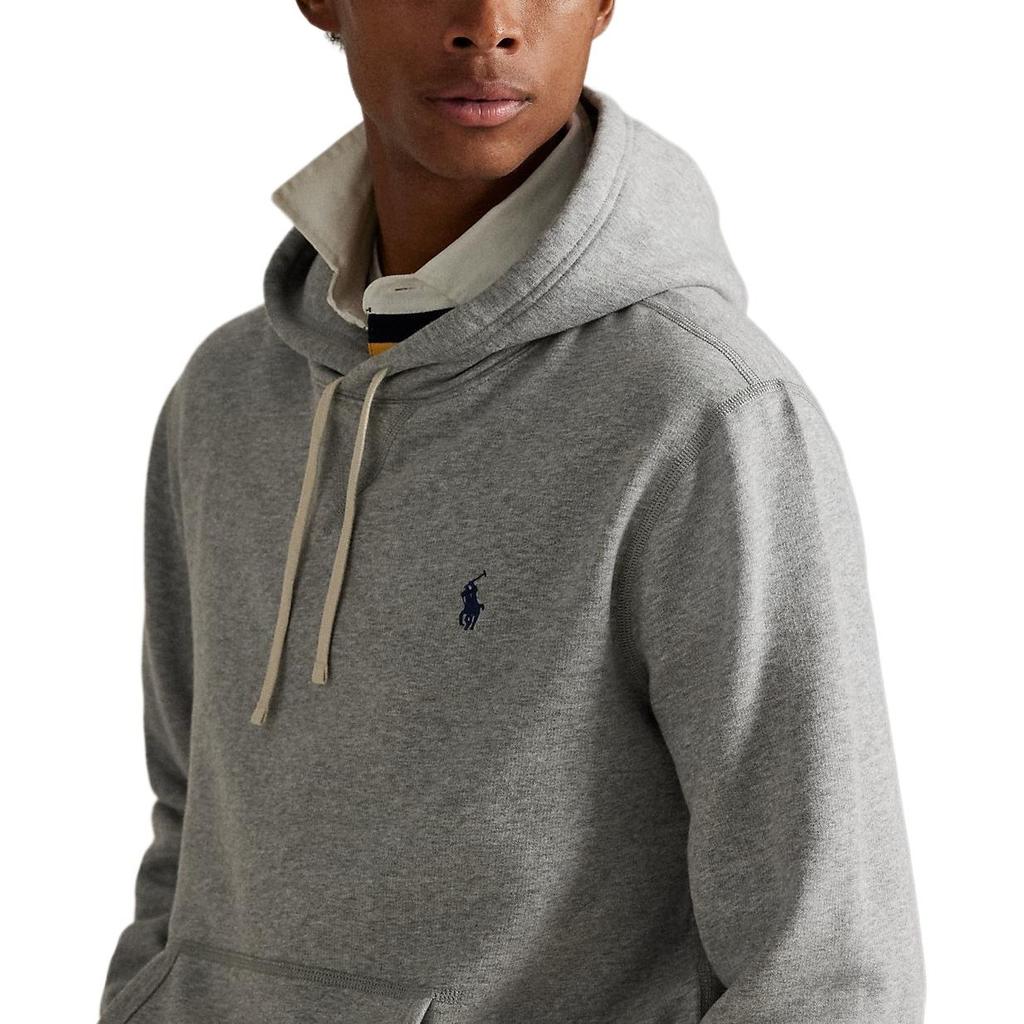 Polo Ralph Lauren Solid Logo Embroidered Hooded Pullover Long Sleeve Sweatshirt Men Sweatshirt 710852073-019