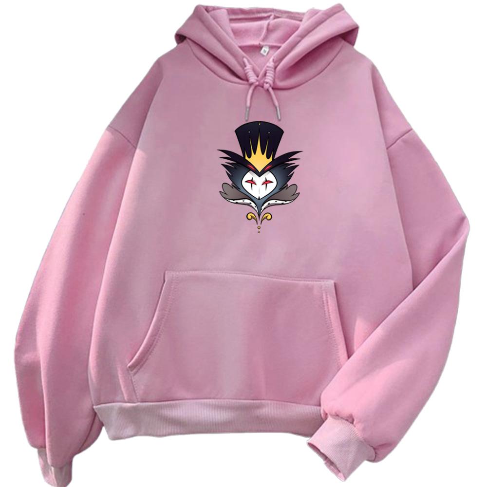Helluva Boss Hoodies Stolas Sweatshirts Anime Men Woman Hoodie Adult Comics Printing Fleece Pullovers Winter Clothing
