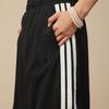 Adidas Knit Long Skirts Women's Black Mid Length