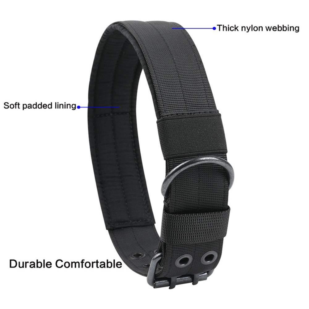 Wear-resistant for Outdoor Tactical Dogs Collar Pets Collars Dog Accessories Shepherd Training Rope
