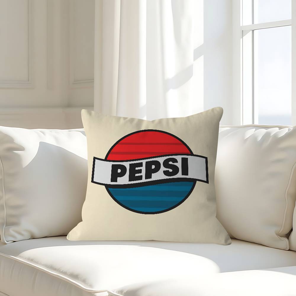 Kunst P-Pepsis Kissenbezug Sofakissenbezug Heimzimmerdekoration Kindergeschenk