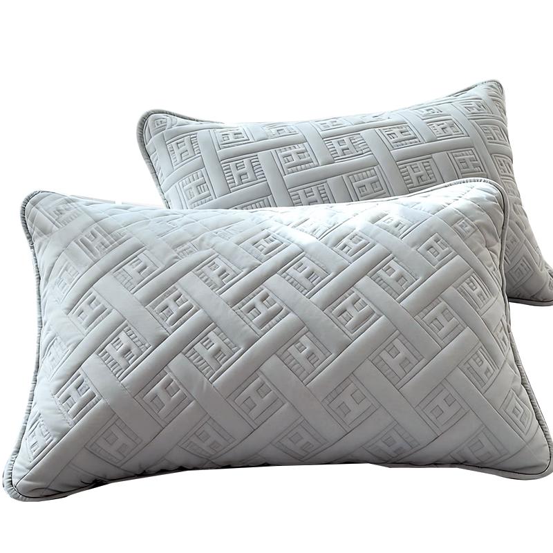 MUJI Style Pure Cotton Pillowcase Pair 48x74cm Pair