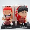Car Interior Decoration Cartoon Anime Slam Dunk PVC Action Figures Hanamichi Sakuragi Model Shake Head Ornament Auto Accessories