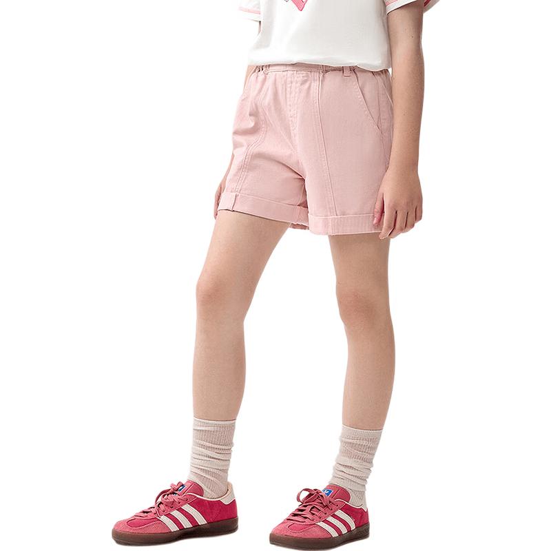 Balabala Girls' Denim Casual Shorts