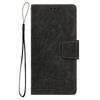 Applicable GalaxyS25EdgeS24FE23 Anti-drop Embossed Mobile Phone Leather Case Samsung S26ULTRA Wallet Protection