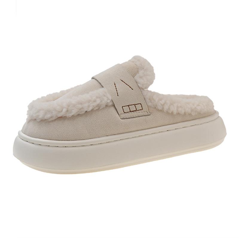 

Парные теплые хлопковые туфли на толстой подошве 40-41