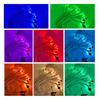 LED Light Strip with US Power Adapter IP67 Waterproof Outdoor RGB Light Adjustable Brightness Modes Patio Decorative Light
