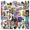75-delige JoJo's Bizarre Adventure Anime Sticker Set voor Telefoons, Planners, Muren en Bureaus