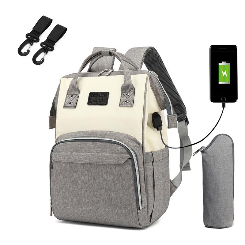 Nappy Backpack Bag Mummy Large Capacity Bag Mom Baby Multi-Function Waterproof Outdoor Travel Diaper Bags For Baby Care