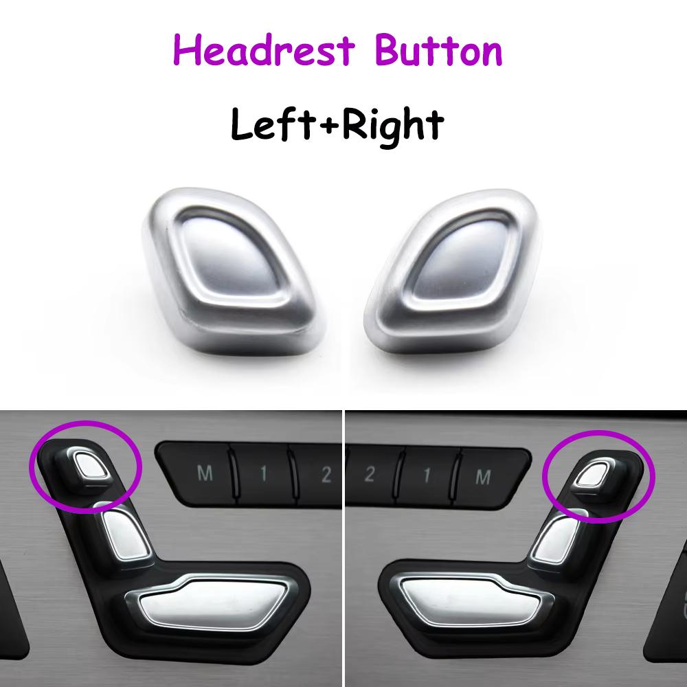 W204 W212 W207 W166 X204 W218 W172 W246 Car Seat Adjustment Switch Button Headrest Button For Benz A B C E ML GL GLE GLK CLS