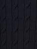 ZIOZIA Men'S Washable Miracle Cable Short Sleeve Sweater_Navy