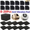 8-20Pcs Washing Machine Anti Vibration Pad Shock Proof Non Slip Foot Feet Tailorable Mat Refrigerator Floor Furniture Protectors