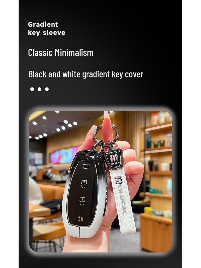 Compatible Key Case for 2026 Buick Vision L7 Model - Remote Control Shell with Buckle