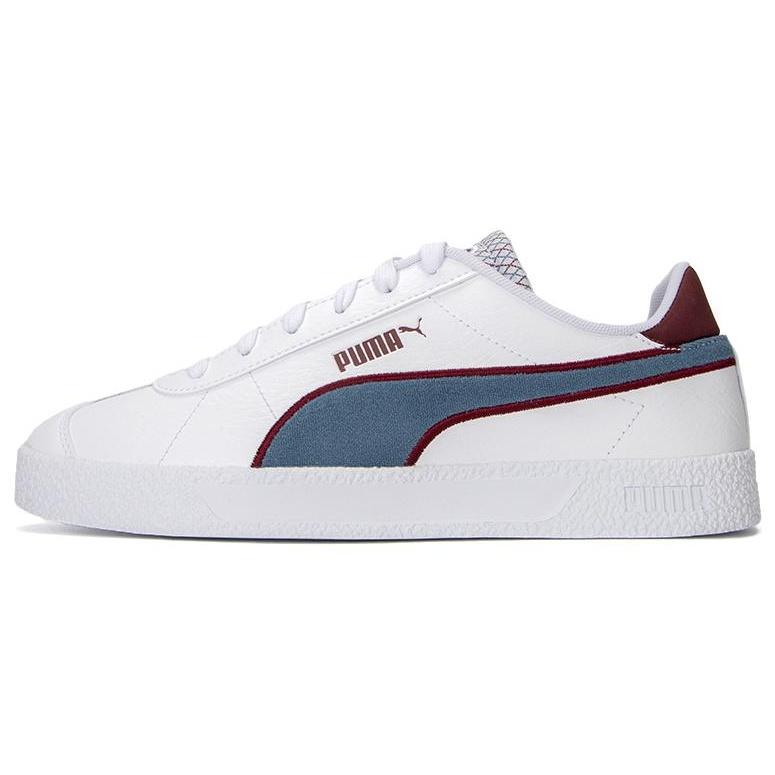 PUMA Club Retro Prep White Blue Purple Men s 389404-01 EU 44.5