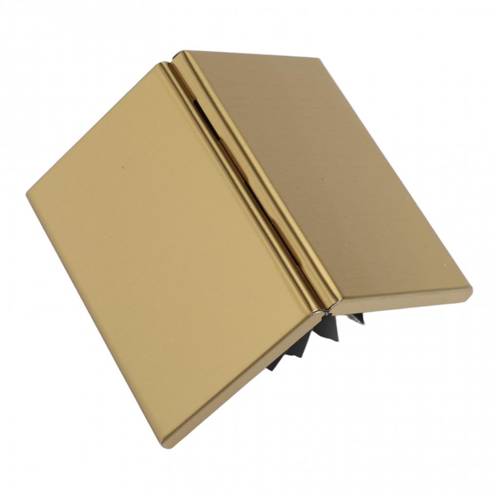 Metal Construction Credit Card Holder Stainless Card Case