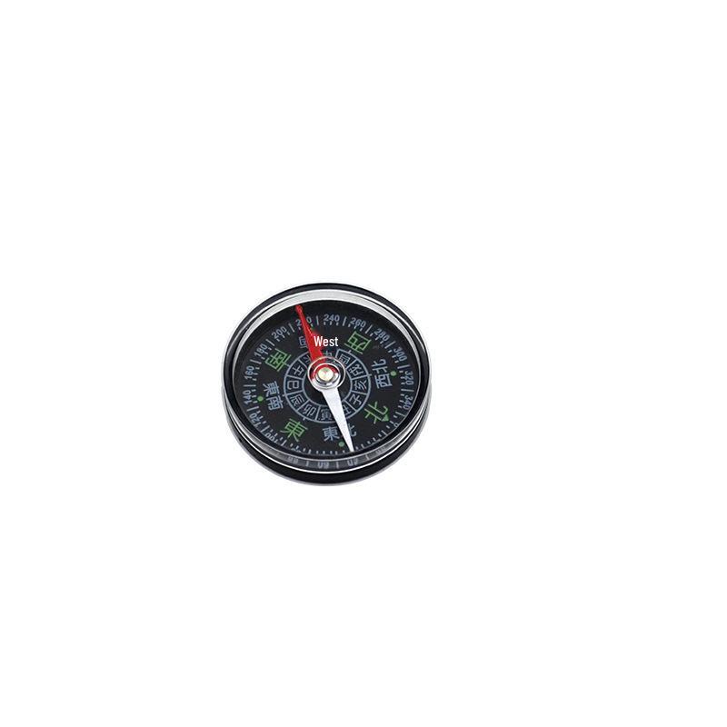 Portable 40mm Quick-Release Compass for Outdoor Camping and Learning