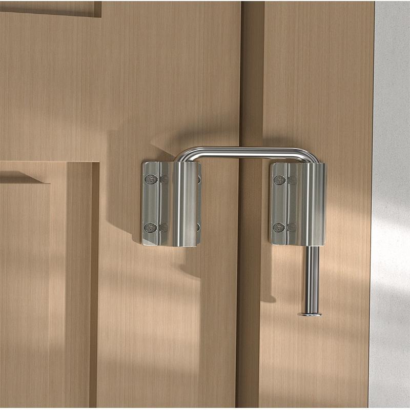 1Pcs Durable Aluminum Alloy Door Latch Lock 90/180 Degree Gate Latch Safety Anti-Theft Buckle Door Bolts Door Buckle Hardware