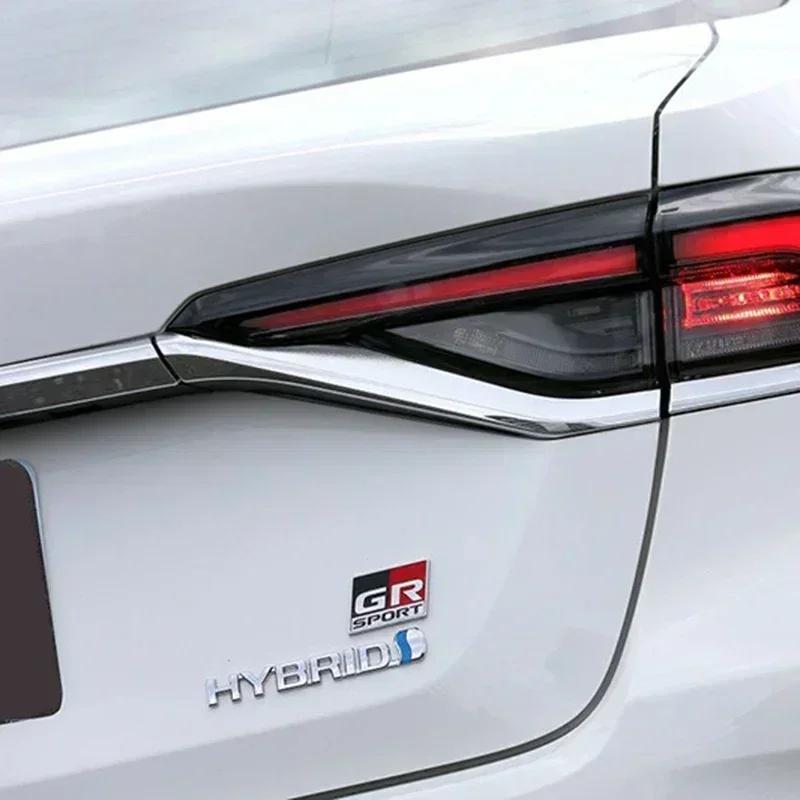 Car Rear Body Emblem Decal for Toyota GR Sport MN Yaris Hiace Estima Hilux Rav4 Supra Camry Crown Prado Levin CHR Avalon Corolla