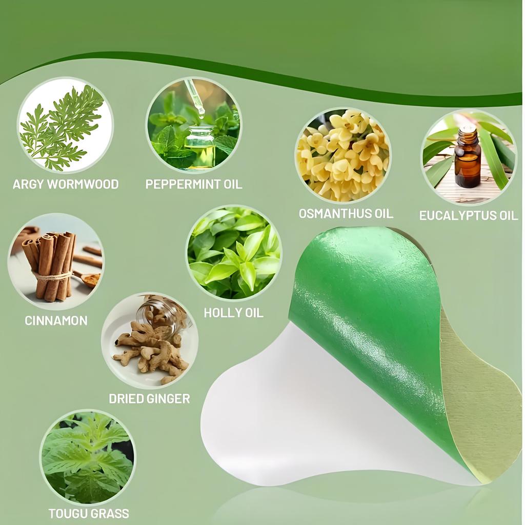 Wormwood Neck Patch Pain Relief Patches Chinese Herbal Medical Plaster Muscle Joint Stickers