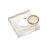 Noritake Table Clock Height Width Depth Hampshire Gold 1 piece Gold Acrylic approx. 9cm, approx. 9cm, approx. 2.5cm AC-CL/MC03