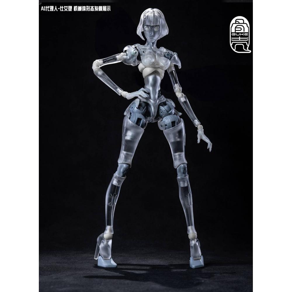 Null 1 12 Ai Agent mAiden Type C1 Transparent Ver. Movable Figure Body