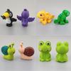 Large Animal Building Blocks: Snail, Alpaca, Seahorse, Frog - Assembly Accessories Toy Set for Children