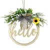 Welcome Door Hanger Door Decoration Door Wreath Front Door Wreath Decor