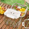 Multifunctional Fresh-Keeping Box with Handle, Sealed Food Container for Home & Outdoor Camping, Fruit & Meal Prep