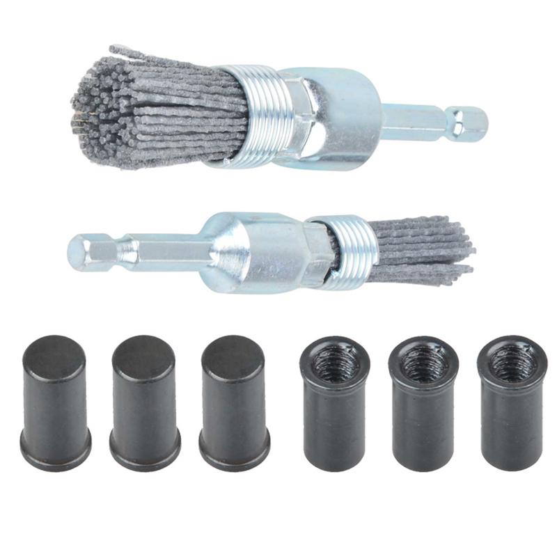 Universal Injector Seat Cleaning Set 19 Pcs Diesel Engines Sealing and Shaft Brush Kit