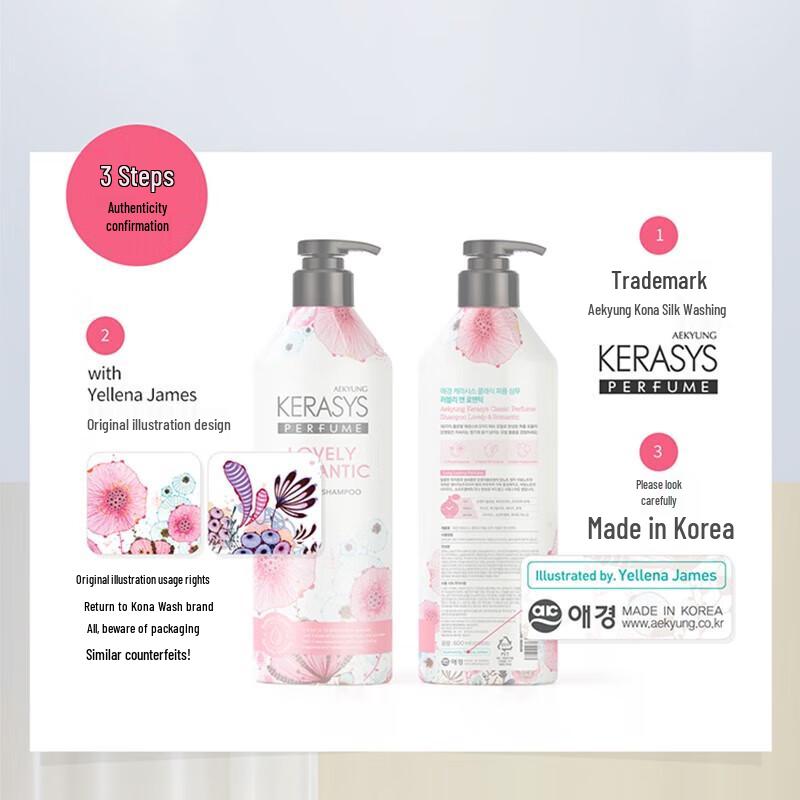 KeraSys 2080 Floral Fragrance Shampoo