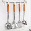 Durable Stainless Steel Wok Spatula Long Handle Kitchen Gadgets Kitchen Cooking Utensil Set Rice Spoon Ladle Cooking Tools
