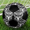 Skull Satan Indoor Soccer Ball Colorful All Ages Size 5 Machine Stitched PVC Competition Ready Durable High-Bounce
