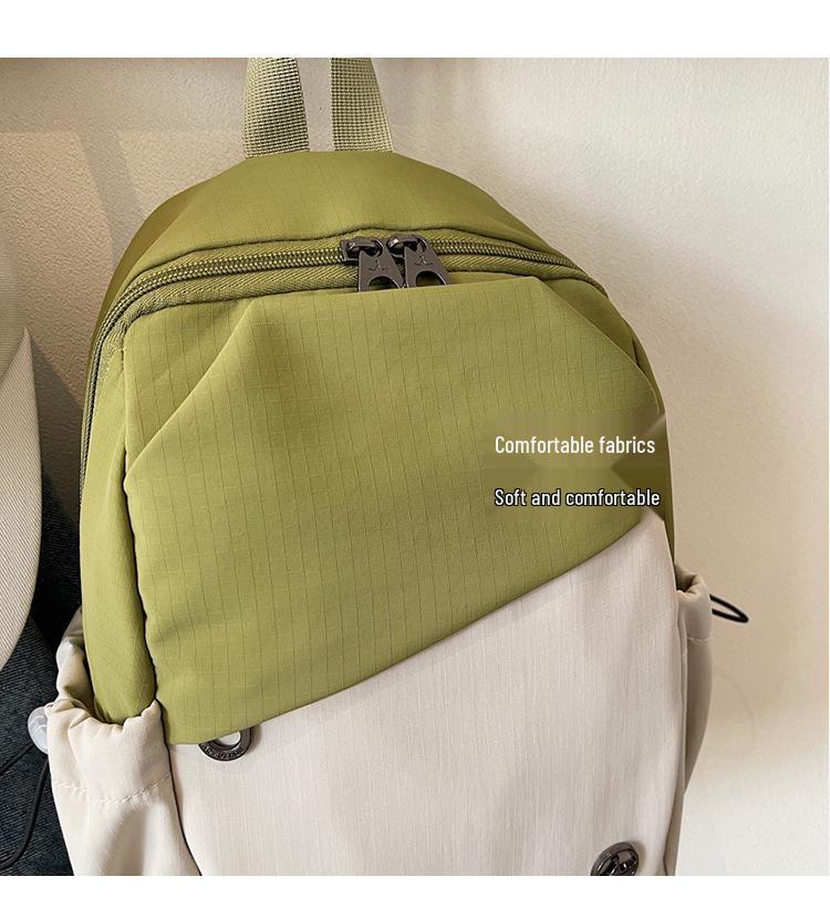 Plecak i torba crossbody unisex w bloku kolorów na sporty outdoorowe