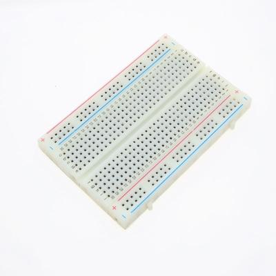 400 Verbindungspunkte, lötfreies PCB-Steckbrett, Mini-Universal-Test-Protoboard, DIY-Steckbrett für Bus-Test-Leiterplatte