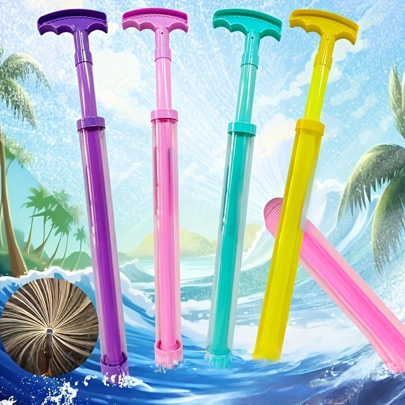 Pull Out Water Gun Toy Summer Pool Beach Water Blaster 4pcs разноцветный