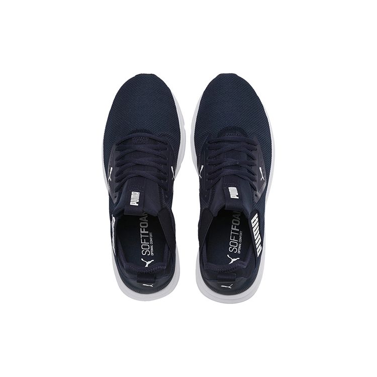 Puma Enzo Series Comfortable Fashion Shock-Absorbing Slip-Resistant Lightweight Low-Cut Casual Sneakers Men Sneakers Navy-Blue 192442-06