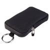 Waterproof PU Leather Coin Purse with Ring Buckle Travel Headphones Organizer  Children