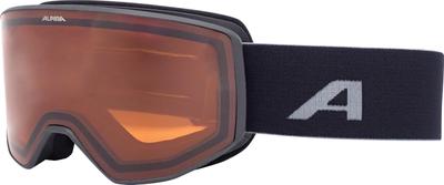 ALPINA VENET Ski- und Snowboard-Doppelbrillen-kompatible Brille, Unisex, Linse, Anti-Beschlag,