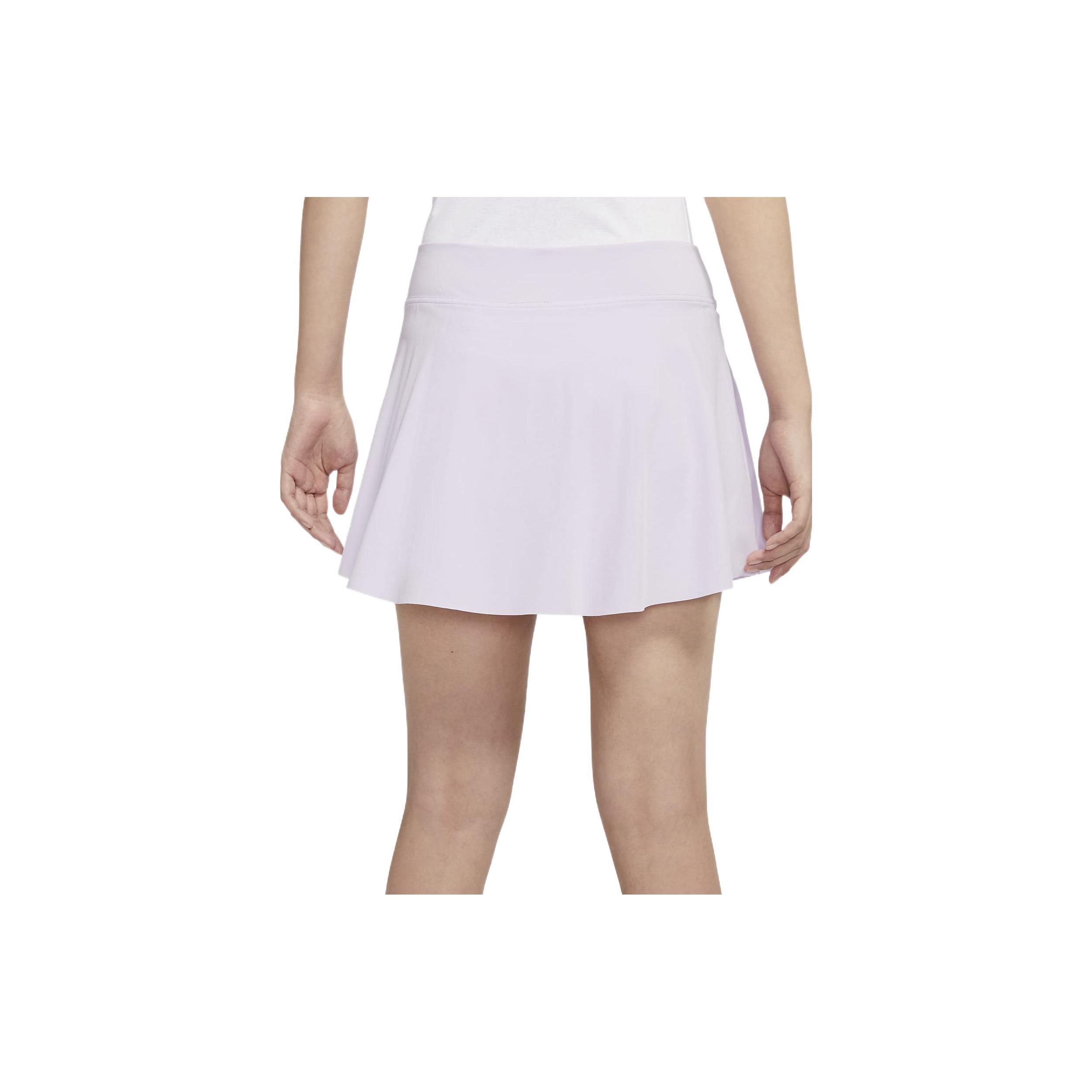 Nike Клубная юбка теннисная спортивная однотонная дышащая трапециевидная удобная — фото 3