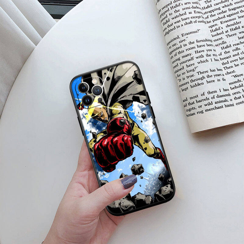 MH126 One Punch Man Phone Shell Case for iPhone 7 8 11 12 13 14 15 16 17 16E XS Pro Max XR X SE Air