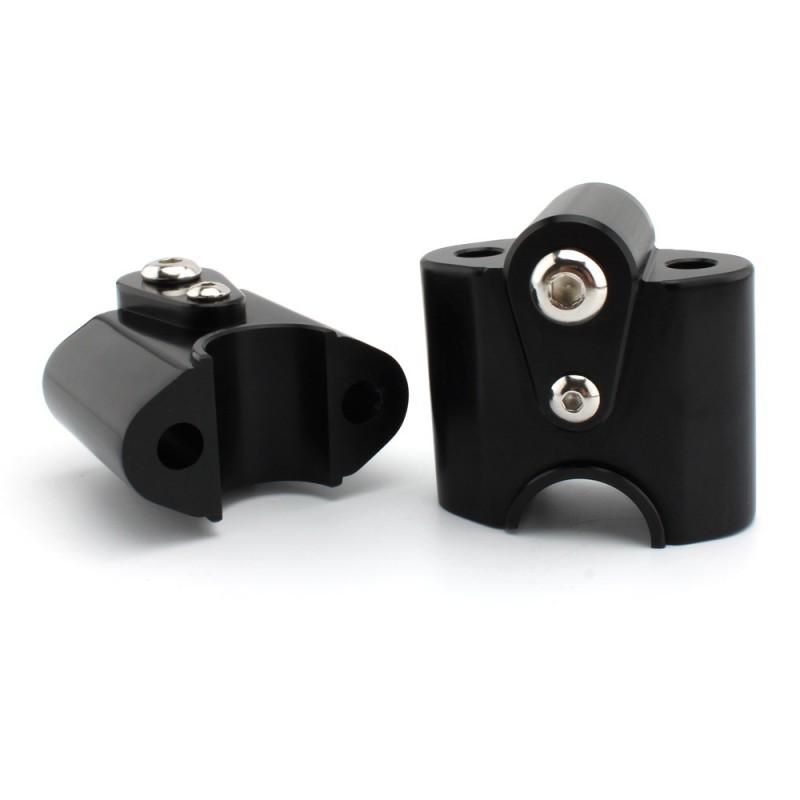 BMW R18 Custom Handlebar Risers Relocation Kit Chrome Finish Comfort Grip Mount Dreamer Edition