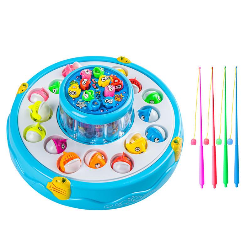 Childrens Magnetic Fishing Toy With Electric Rotation For Early Education And Play