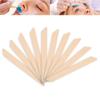 10 Stück Holz Wachsstäbchen Wachsspatel Wachsapplikator Bein Arm Gesichtshaarentfernungswerkzeug