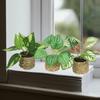 Plante Verzi Simulate Stil Nordic Decorare Living Birou Plante la Ghiveci Frunze de Guanyin Picurătoare Plante Verzi Simulate