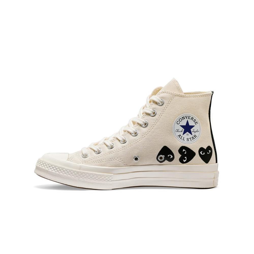 Converse Comme Des Garçons Play Multi Black Heart Chuck Taylor All Star '70 High