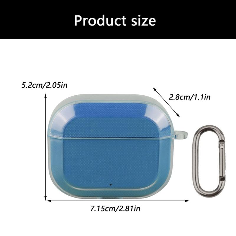 Earphone Cover Shockproof Wrap Case Antiscratch Guard Washable Soft TPU Housing Shell Enhances Grip Suitable for Buds 3V