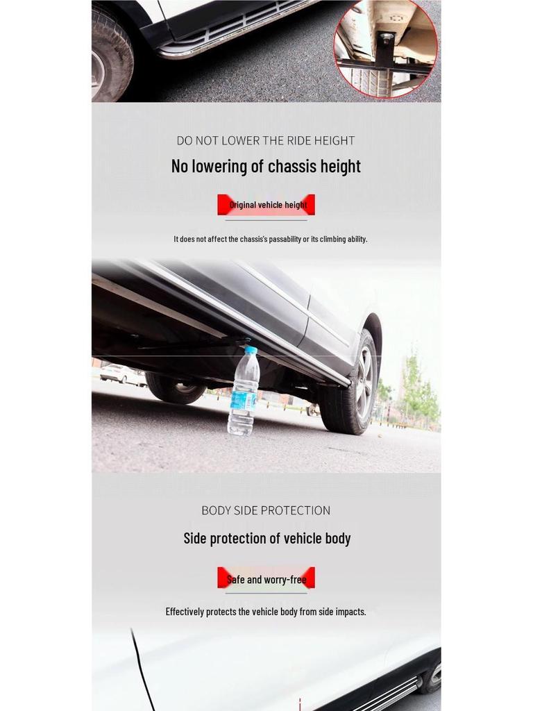 Honda CRV 12-25 Modell Willkommens-Trittbrett-Pedal-Upgrade - Verdicktes Originaldesign