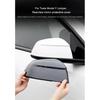 For Tesla Model Y Juniper Exterior Rearview Mirror Carbon Fiber ABS Protective Cover Rear-vision Mirror Shell Side Camera Cover