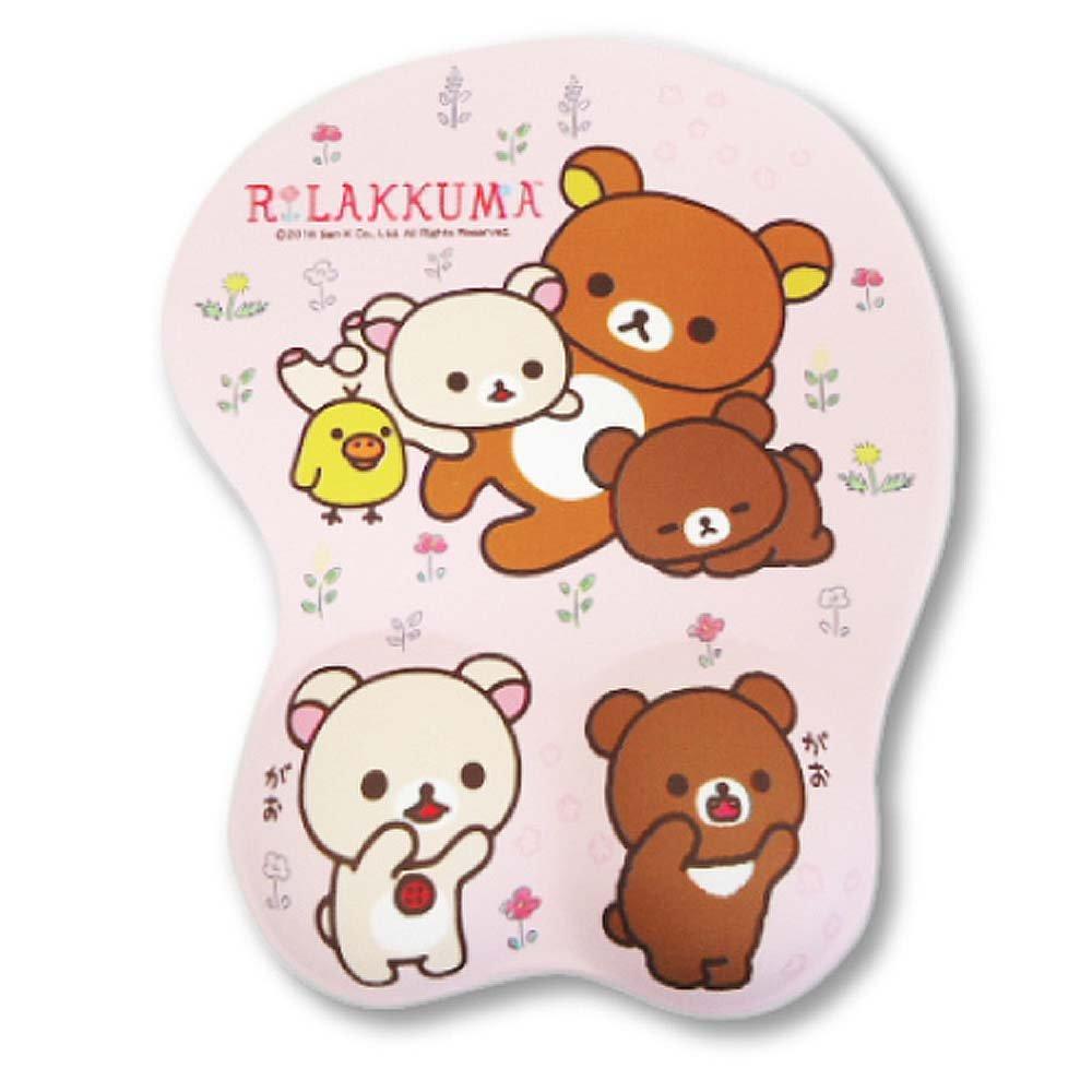 52694985 Hatayama Shoji 3D Mouse Pad 2 PC Accessories Peripherals Computer Gift Present / / [San-x] (Rilakkuma/Pink) / / / / / San-X / /