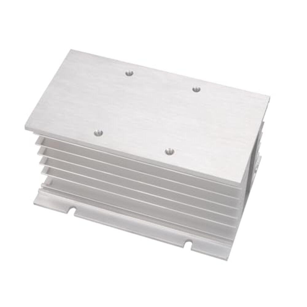 Aluminum Bridge Rectifier Easy Installation Heat Sink Radiator MDQ-200A Optimized Dimensions 150mm X 98mm X 79mm